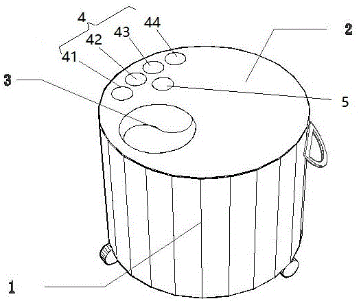 垃圾自动分类桶的制作方法