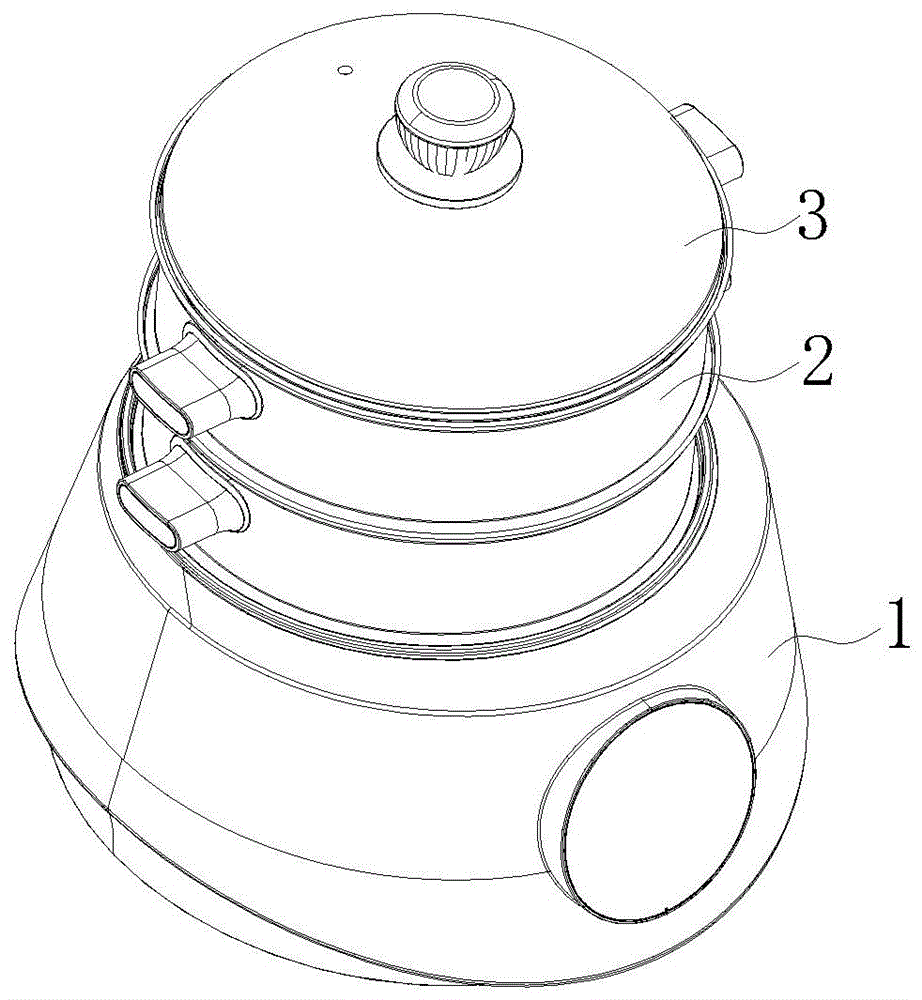 多功能组合式电蒸锅的制作方法