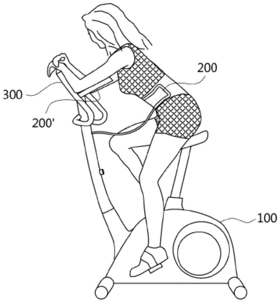 电刺激型室内自行车的制作方法