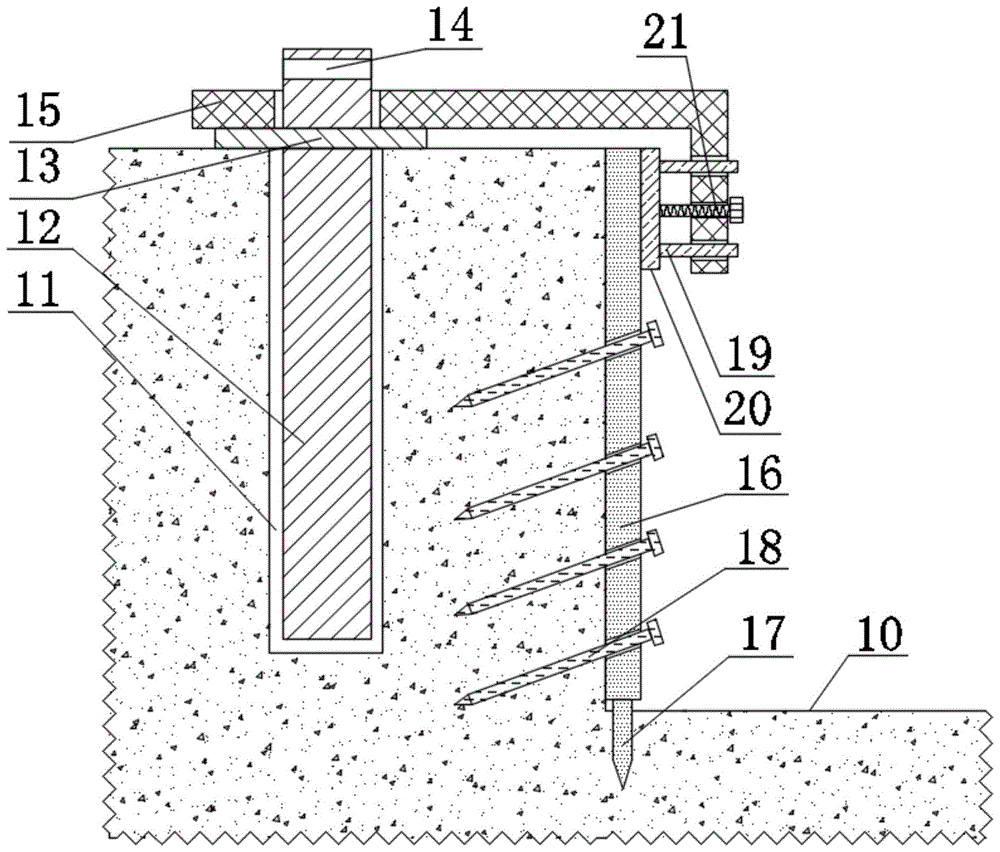 一种建筑物基坑围护结构的围护桩的制作方法