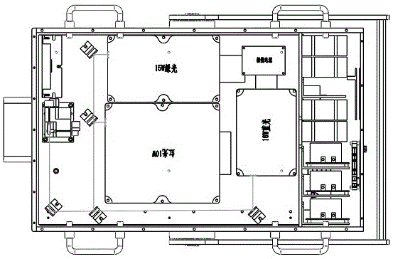 一种激光系统的多维调光镜架的制作方法