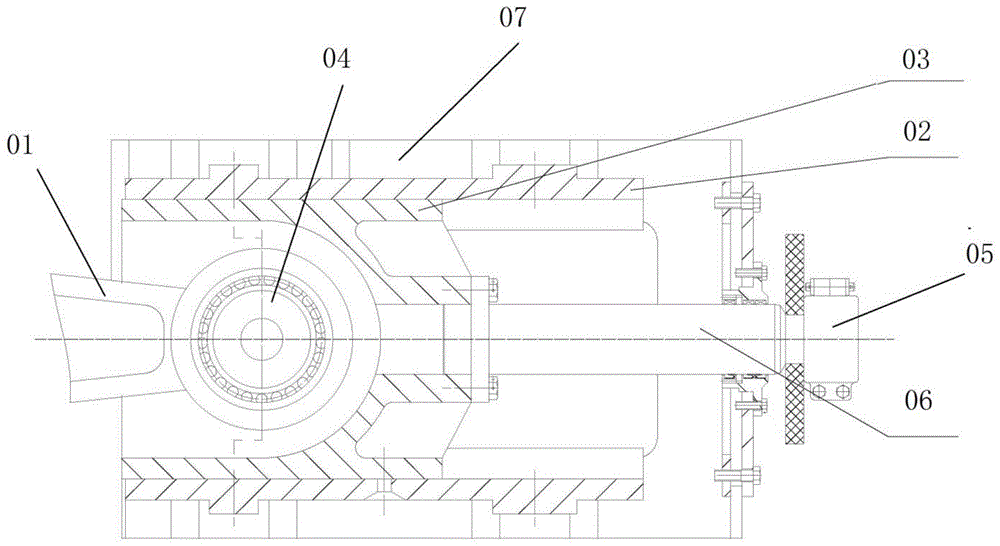 一种隔膜泵用十字头组件的润滑结构的制作方法
