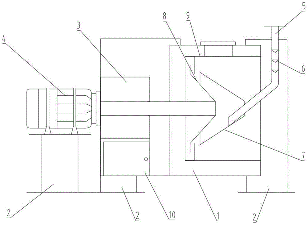 一种对硝基苯胺离心机的制作方法