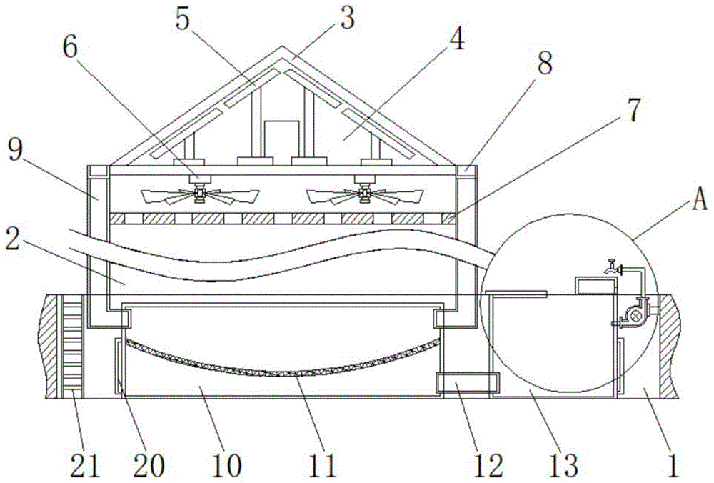 一种新型绿色建筑用节能装置的制作方法