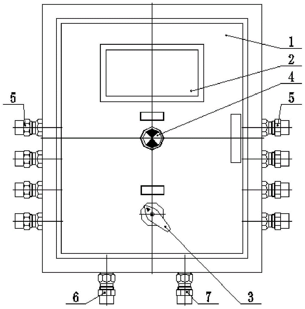 双螺杆泵机组运行状态信号采集和传输接线箱的制作方法
