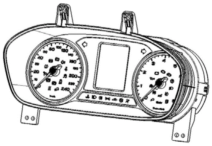 一种汽车仪表盘的制作方法