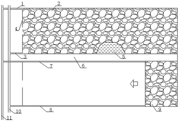 一种沿空巷道煤柱帮堆喷混凝土墙加固堵水的方法与流程