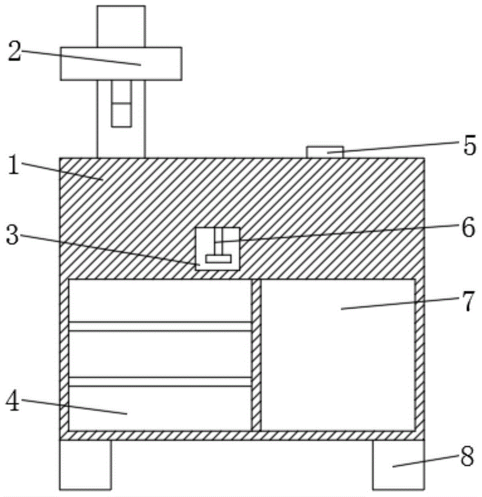 一种激光打标机用工作台的制作方法