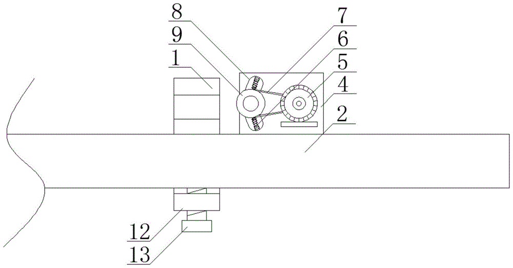 一种纸箱生产线自动点数机构的制作方法