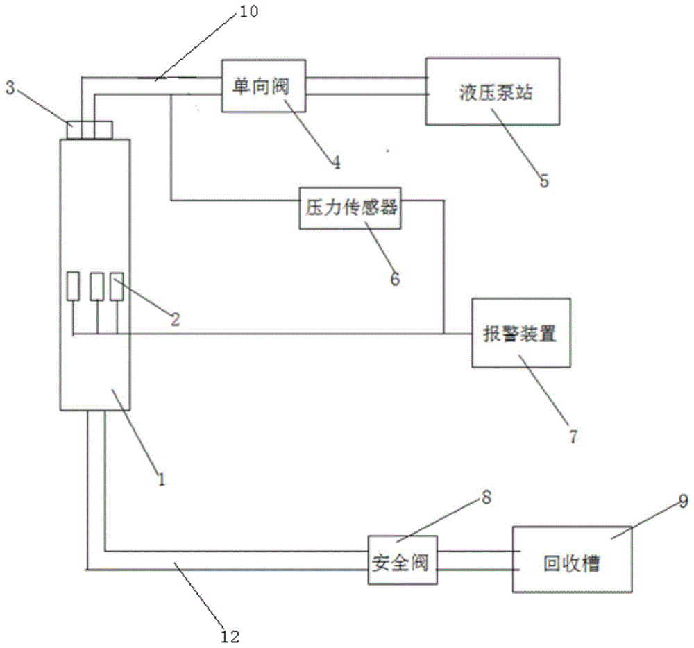 一种液压支柱压力检测装置的制作方法