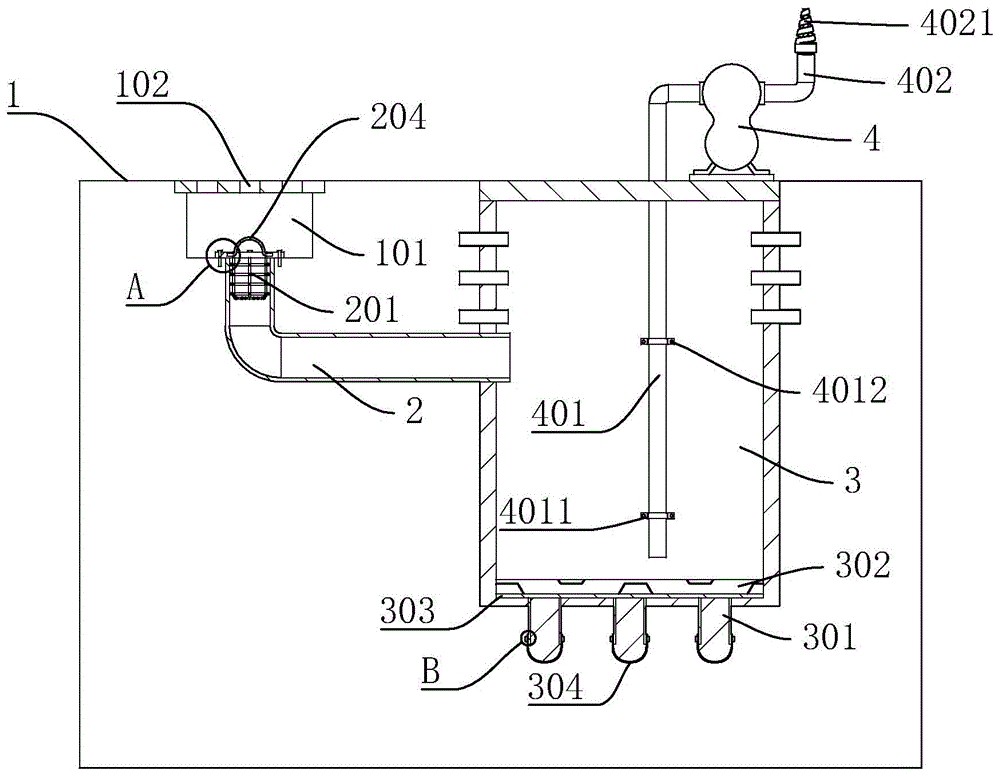 一种道路两侧排水设施的制作方法