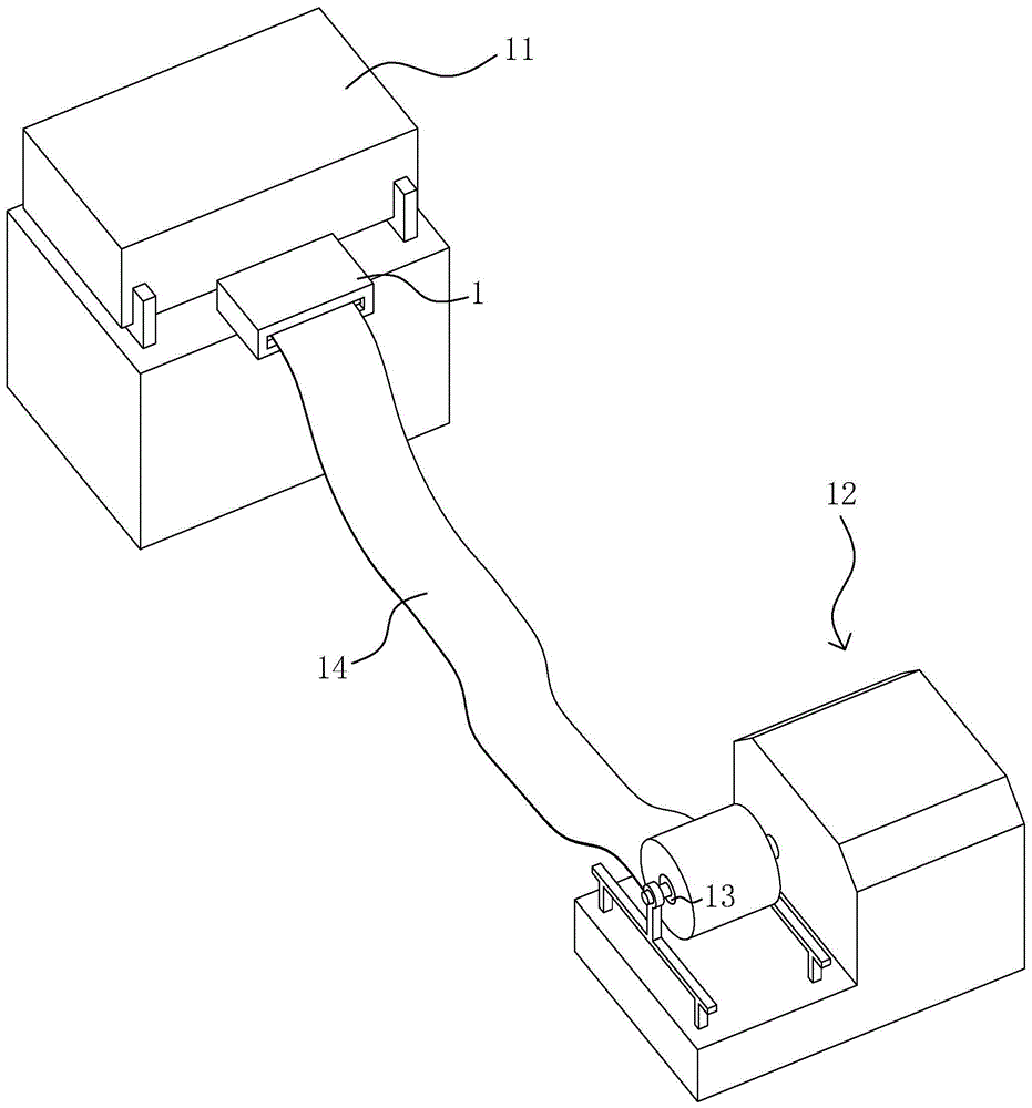 一种电机片冲片生产线金属带送料装置的制作方法