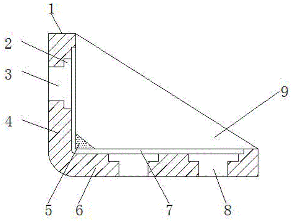 一种应用建筑支架的直角连接件的制作方法