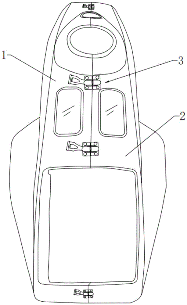无人直升机整流罩安装结构的制作方法