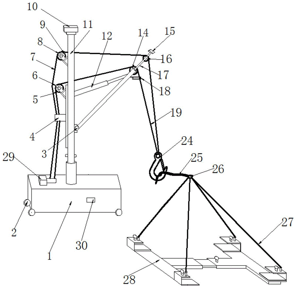 一种建筑幕墙的高空吊运装置的制作方法