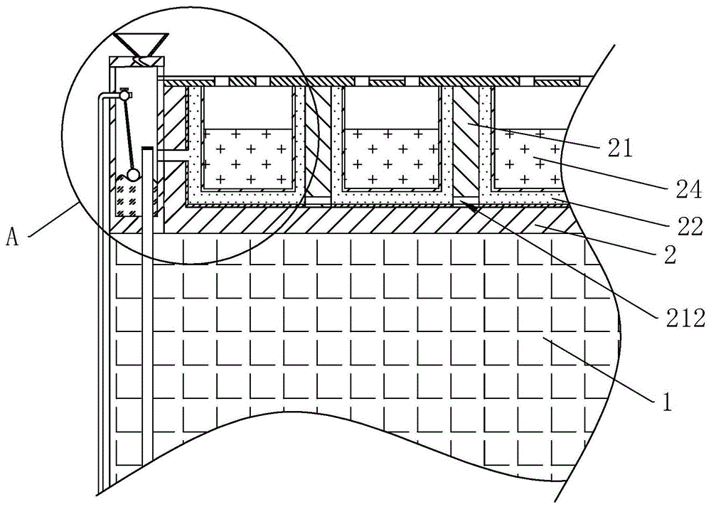 一种商业综合体的绿色屋顶的制作方法