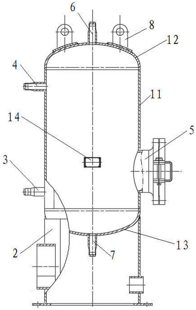一种ASME取证用堆芯补水罐的制作方法