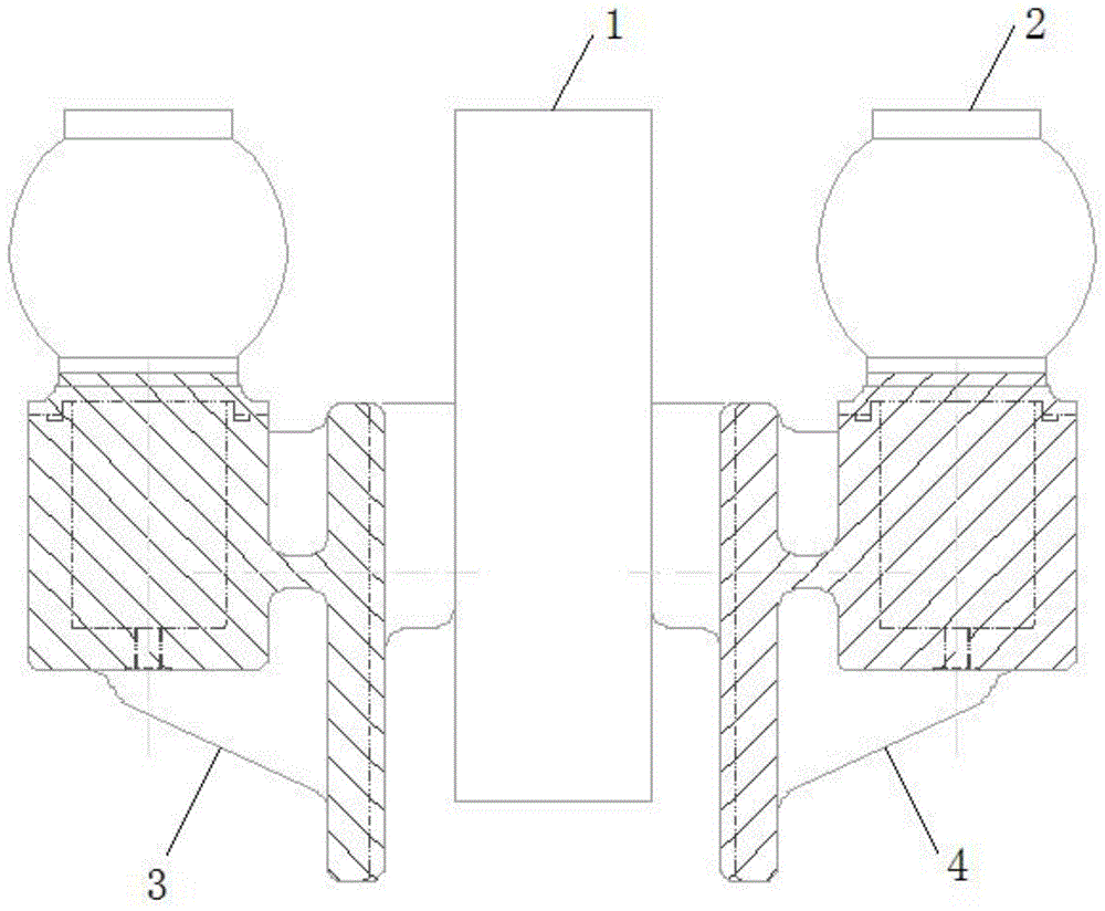 一种支撑座的浇筑模具的制作方法