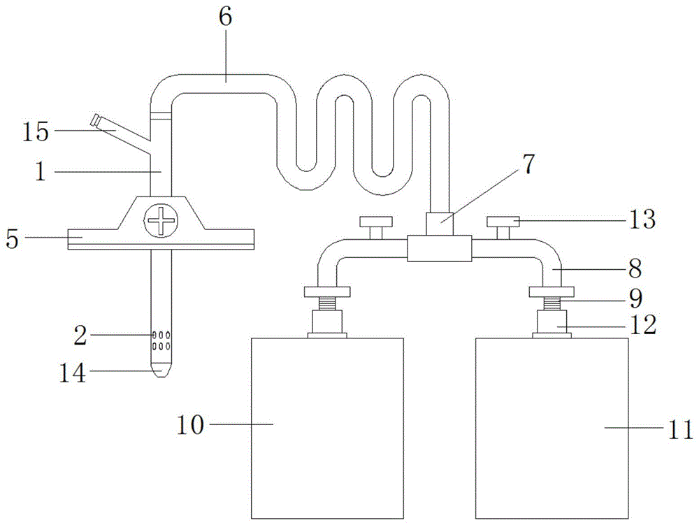 一种具有毛细管的多功能引流管的制作方法