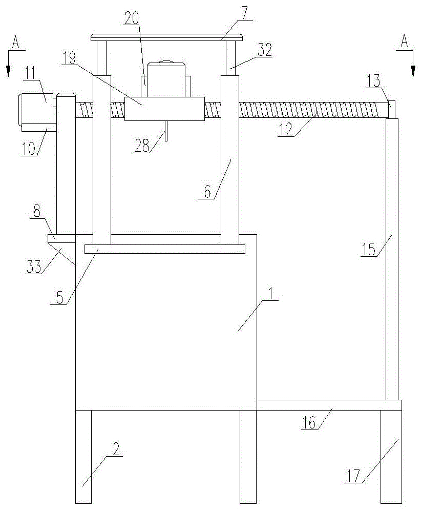 一种井式淬火结构的制作方法