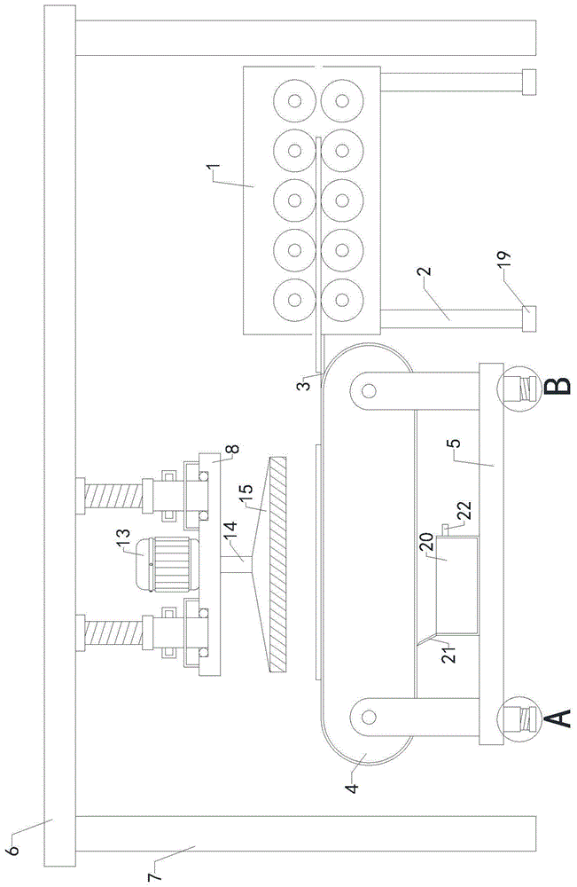 一种不锈钢板加工用校平机的制作方法