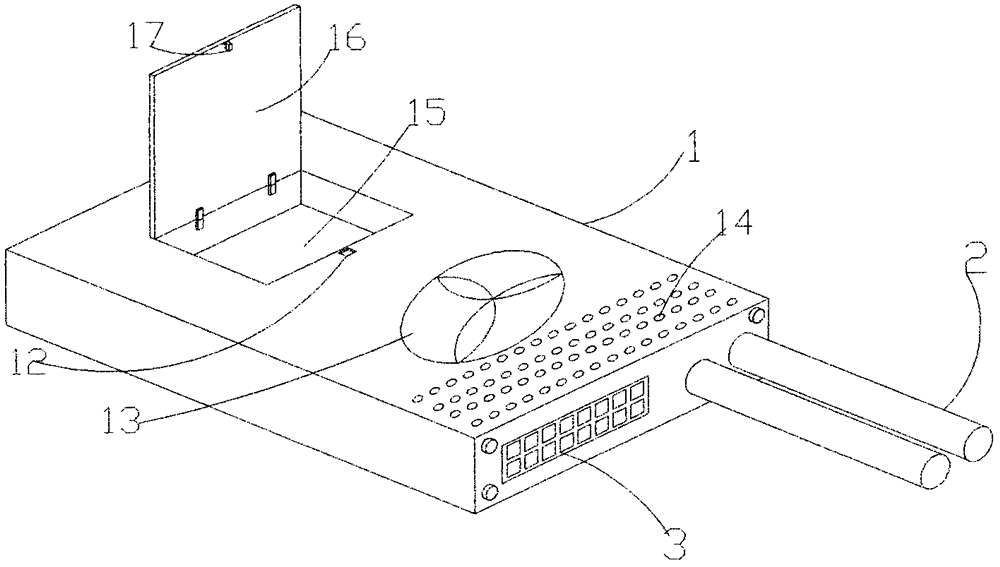 一种按摩床垫的控制装置的制作方法