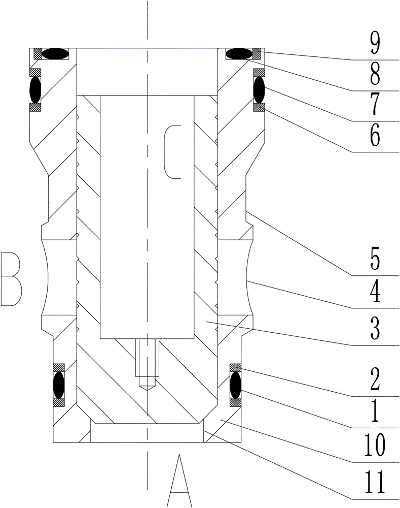 新型大流量二通插装阀的制作方法