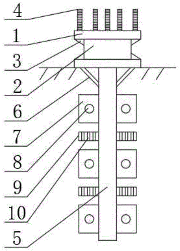 一种建筑钢结构平台基座的制作方法