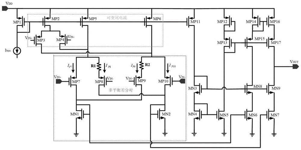 一种宽线性输入范围的跨导运算放大器的制作方法