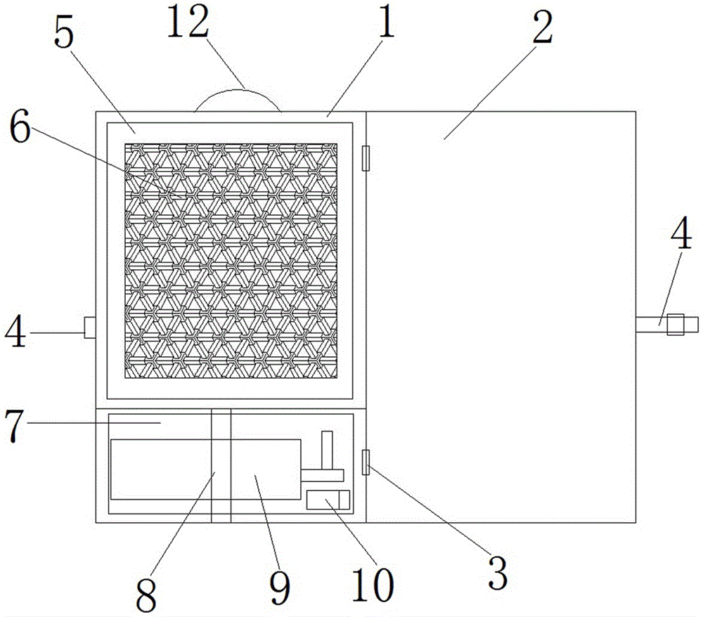 一种便携式户外焚纸箱的制作方法