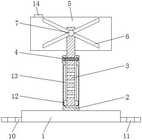 一种电力施工用警示牌的制作方法