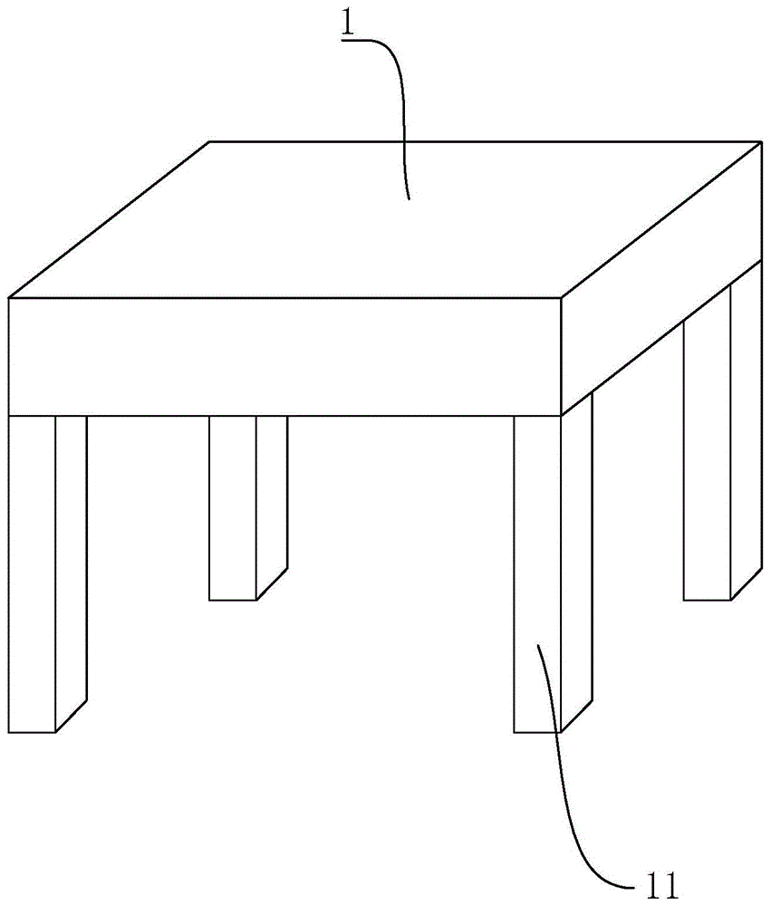 一种可抽拉的金丝楠木桌子的制作方法