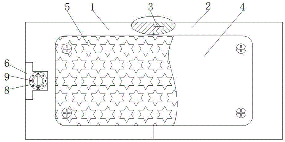 一种分体式楼梯板的活动机构的制作方法