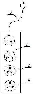 可变插头方向的插座的制作方法