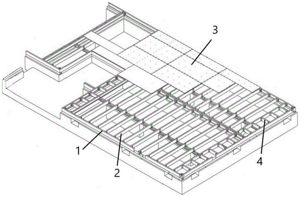 高强度装配式楼盖系统的制作方法
