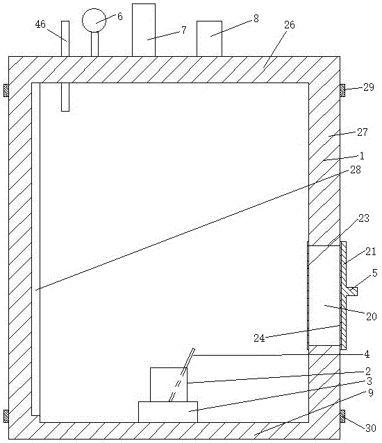 一种水蒸汽压力与温度关系测试用透明舱的制作方法