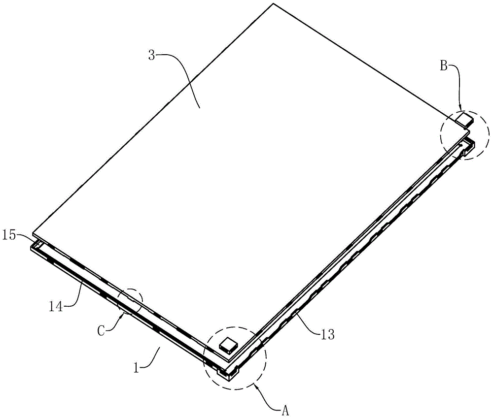 一种稳定固定的胶框的制作方法