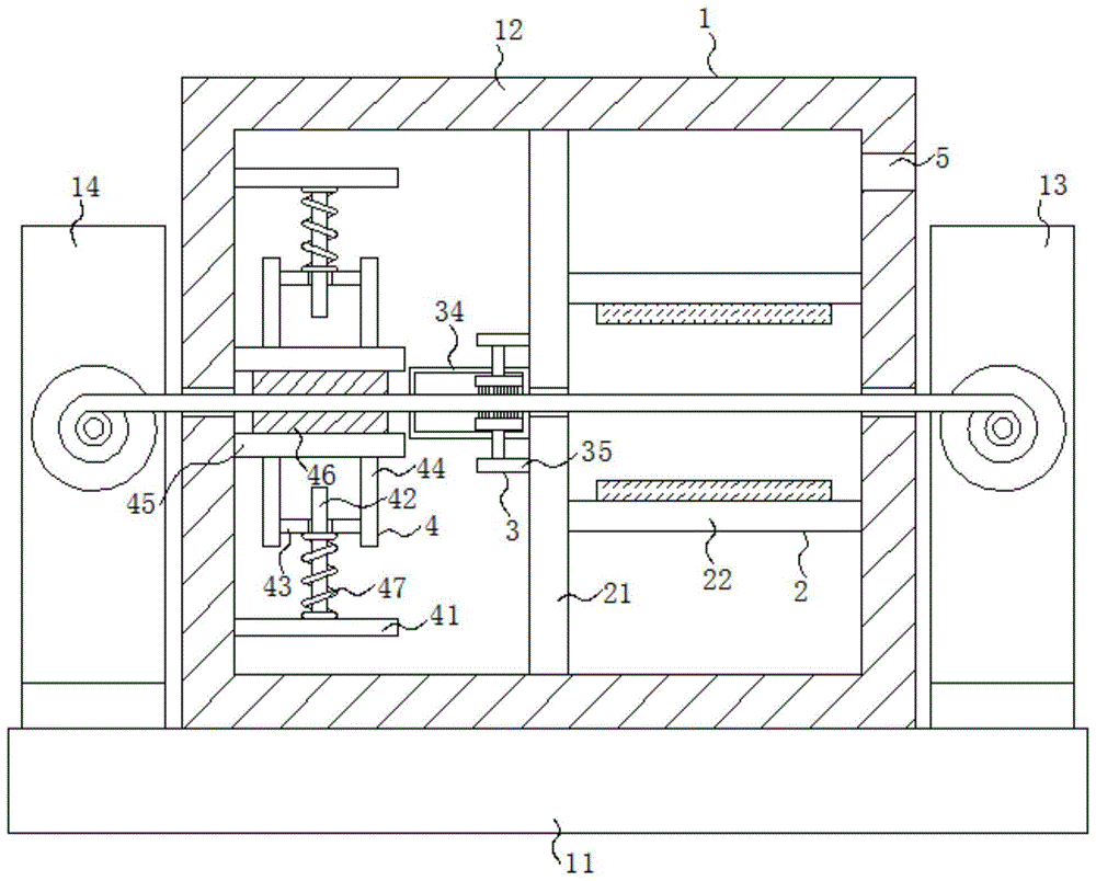 一种新型的高档织物面料加工设备的制作方法