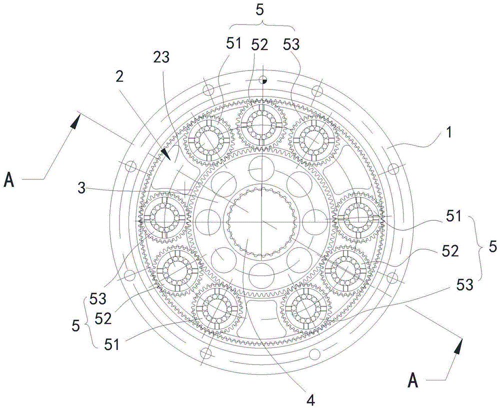 行星轮分组布置的行星轮系统、配置方法及车辆与流程
