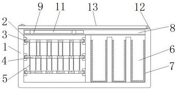 艺术设计用工具收集装置的制作方法