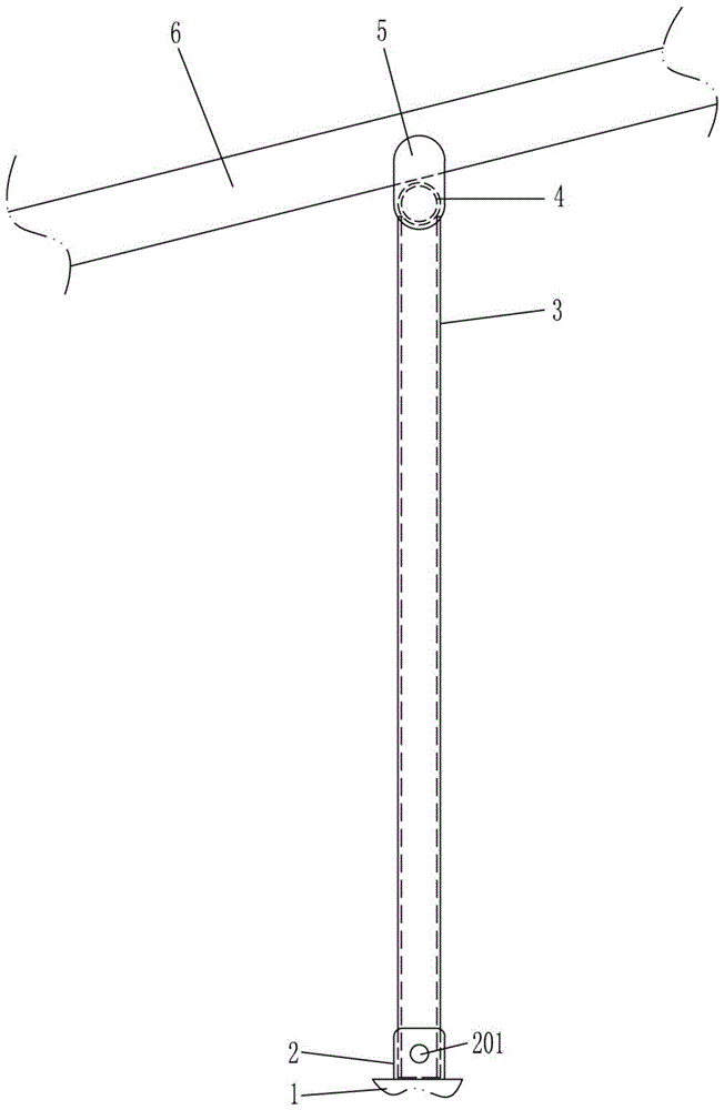 一种拉杆撑架结构的制作方法