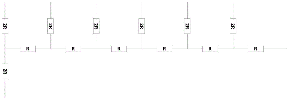 用于音频数模转换的R2R电阻网络及音频数模转换装置的制作方法