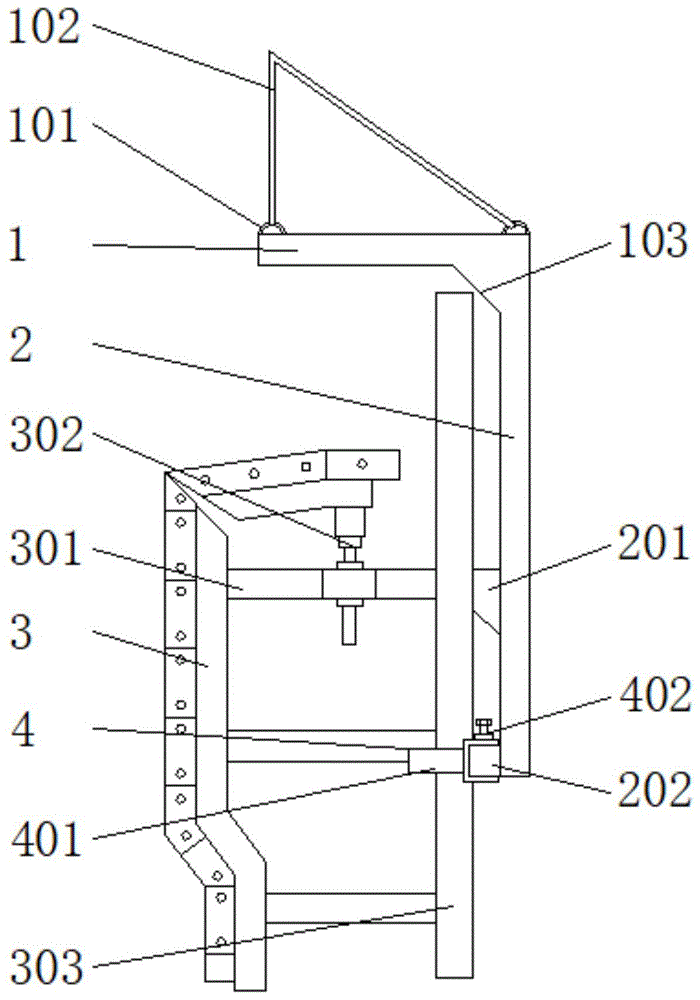 一种预制t梁l型模板吊具的制作方法