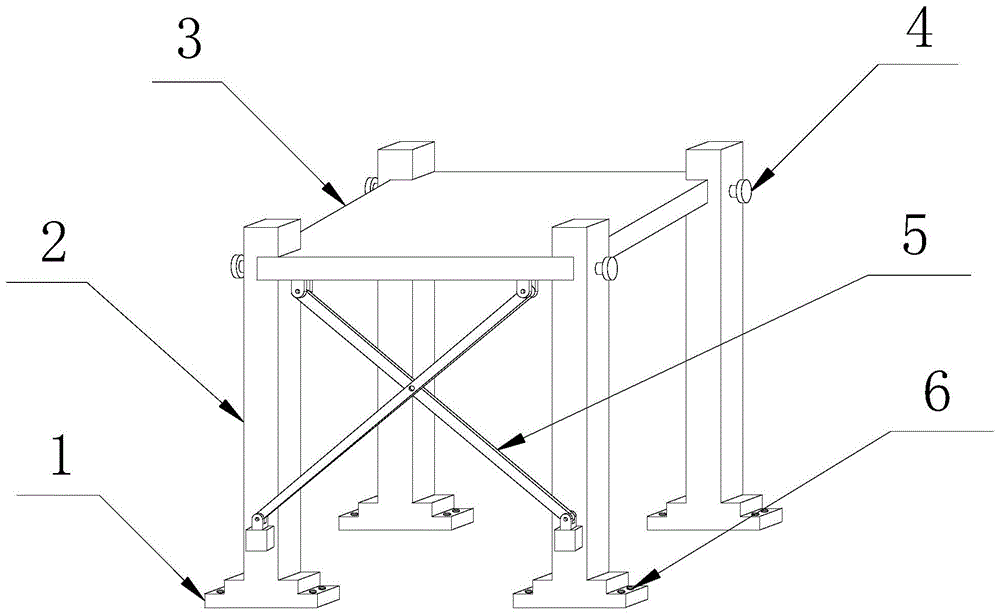 一种用于建筑施工用快速拆装的钢结构的制作方法