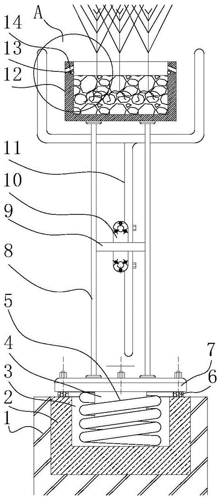 一种道路绿化维护用护栏的制作方法