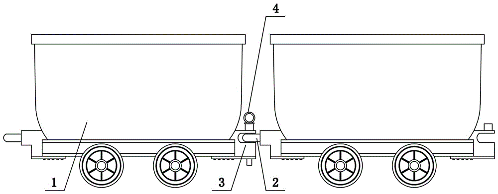 矿车连接组件的制作方法