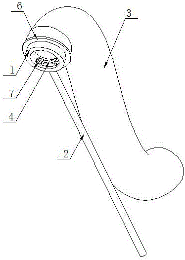 一种带长条管状布套的高空摘果工具的制作方法