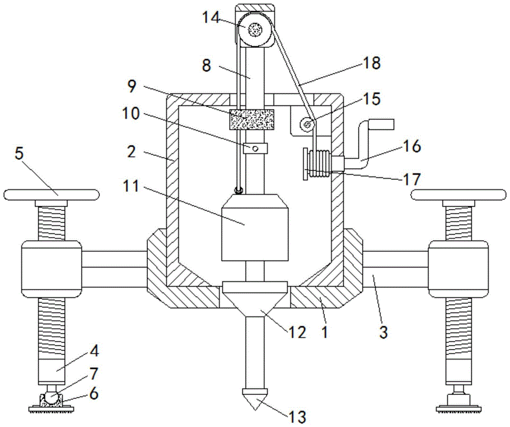 一种路基边坡压实质量检测仪的制作方法