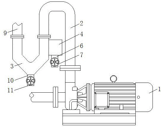 一种防堵塞酸雾塔喷淋泵管道的制作方法