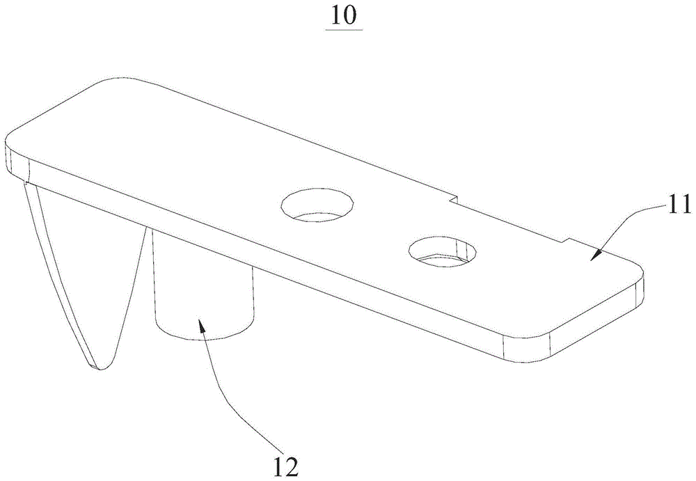 灯管支架注塑模具的制作方法